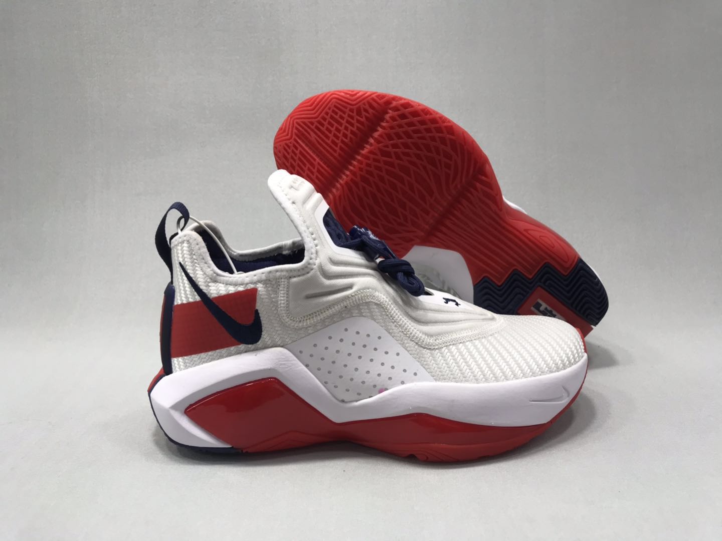 2020 Nike LeBron James Soldier 14 White Red Black